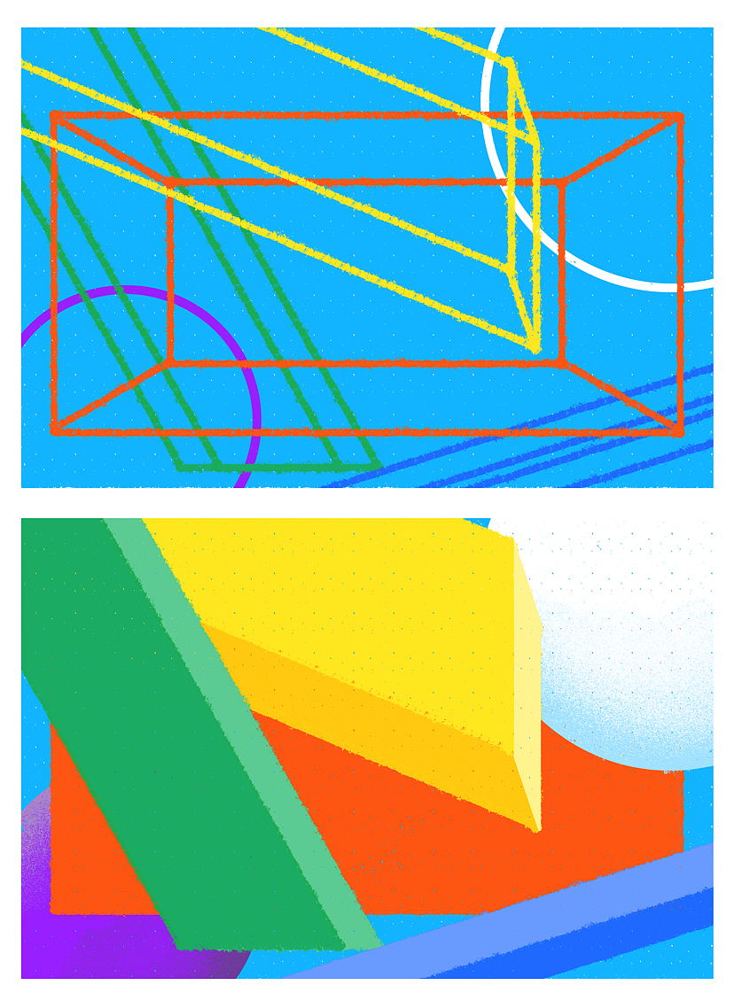《真相》（图ZMzUzOTEwOTEy） - 商业插画 - 站酷设计师阿秋秋秋qqq原创素材 - 站酷ZCOOL