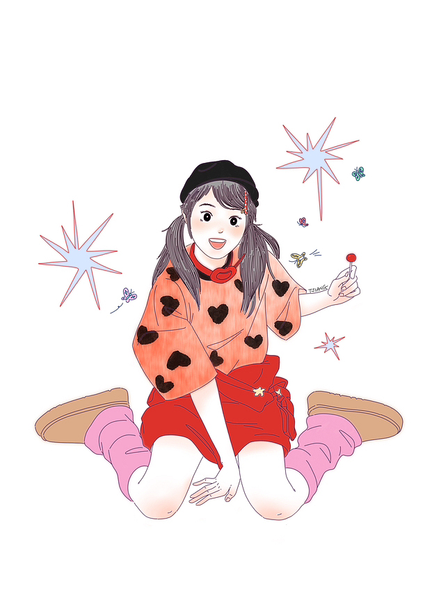 一些人像插画（图ZMzYwNjUxMzMy） - 创作习作 - 站酷设计师TJIANG原创素材 - 站酷ZCOOL