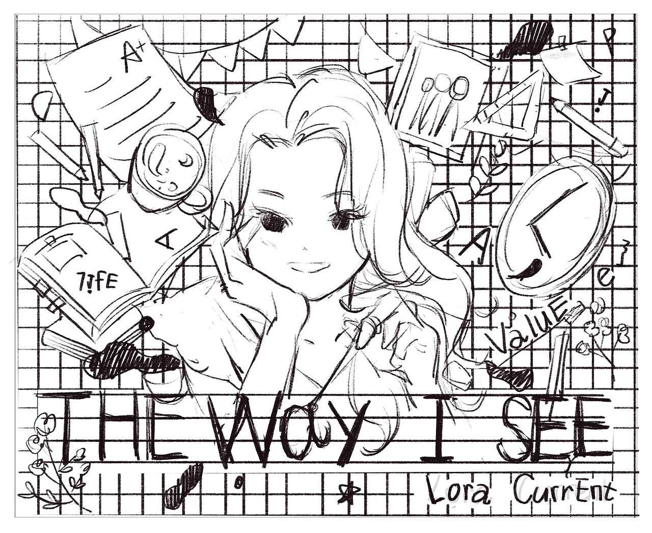 The Way I See 绘本创作（图ZMjg4NzI4MDA0） - 儿童插画 - 站酷设计师线条不要刻a原创素材 - 站酷ZCOOL