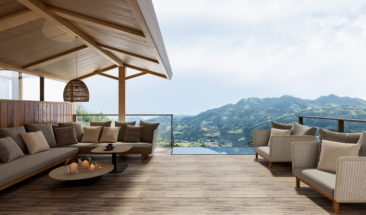 “山间四时”——云水瑶民宿设计