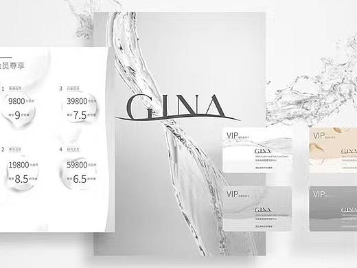 GINA皮肤管理定制中心形象设计