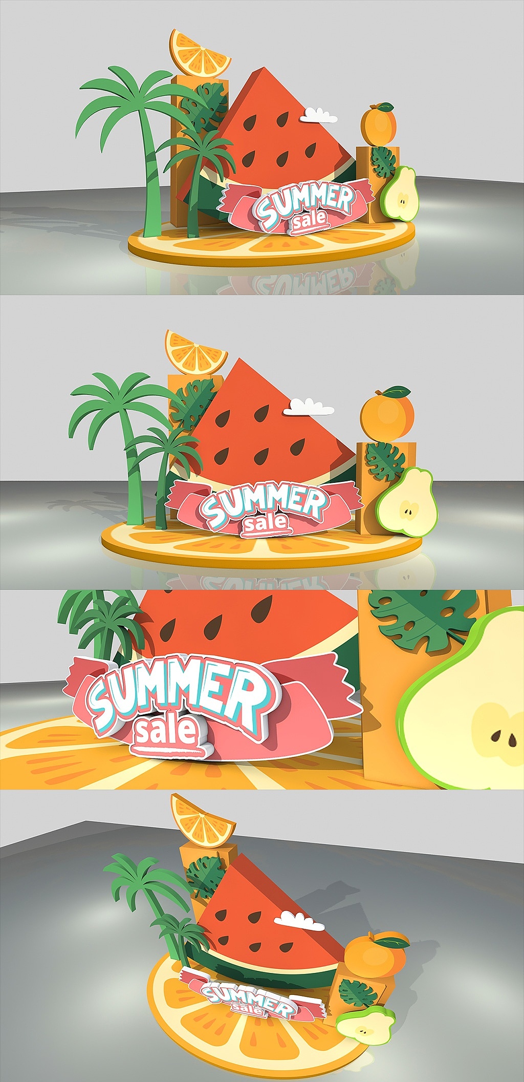 促销美陈（图ZMjU4NzM3NzAw） - 展陈设计 - 站酷设计师分享使人进步原创素材 - 站酷ZCOOL
