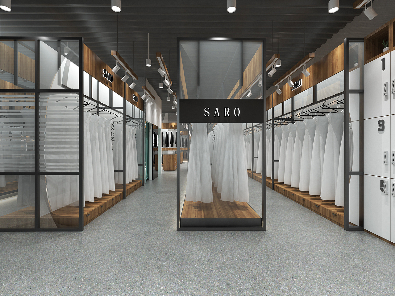 极简婚纱店（图ZMjA0NTM3ODUy） - 家装设计 - 站酷设计师小时工作室原创素材 - 站酷ZCOOL