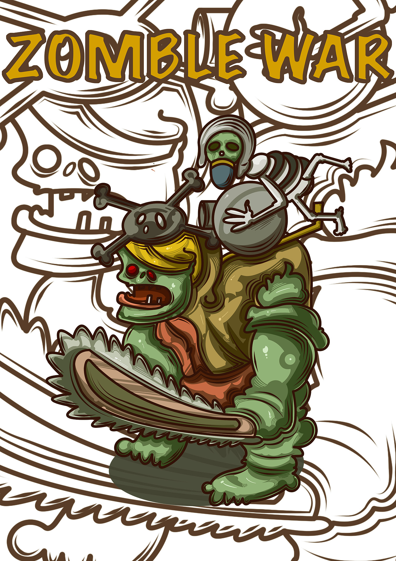 僵尸（图ZMjY3MTk4MjMy） - 创作习作 - 站酷设计师Z25781315原创素材 - 站酷ZCOOL