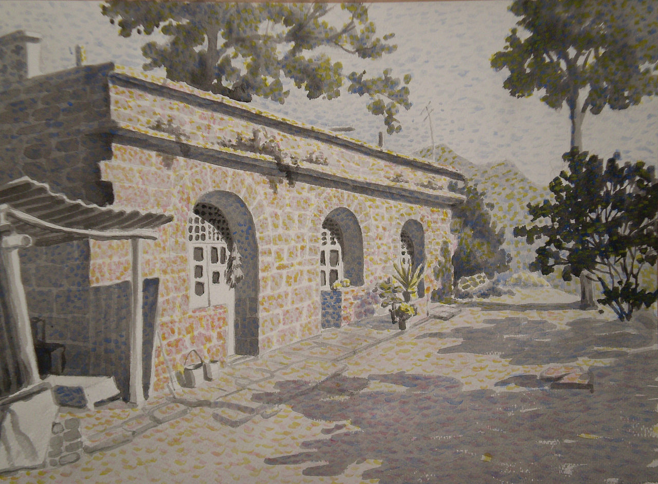 河南石板岩写生