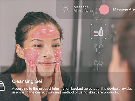 《Max Facial》   关于面部护理的交互设计