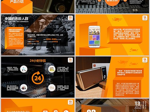 PPT定制-熟年产品介绍