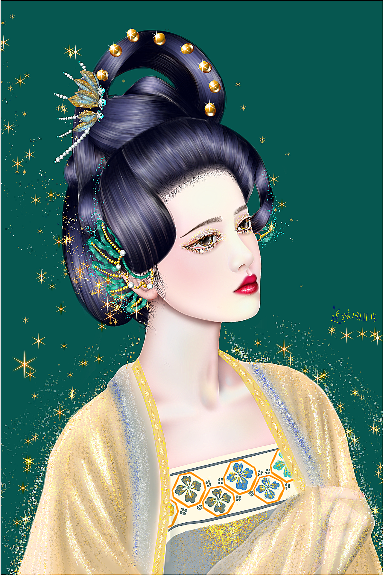 美女姐姐|纯艺术|绘画|追炫_原创作品-站酷zcool