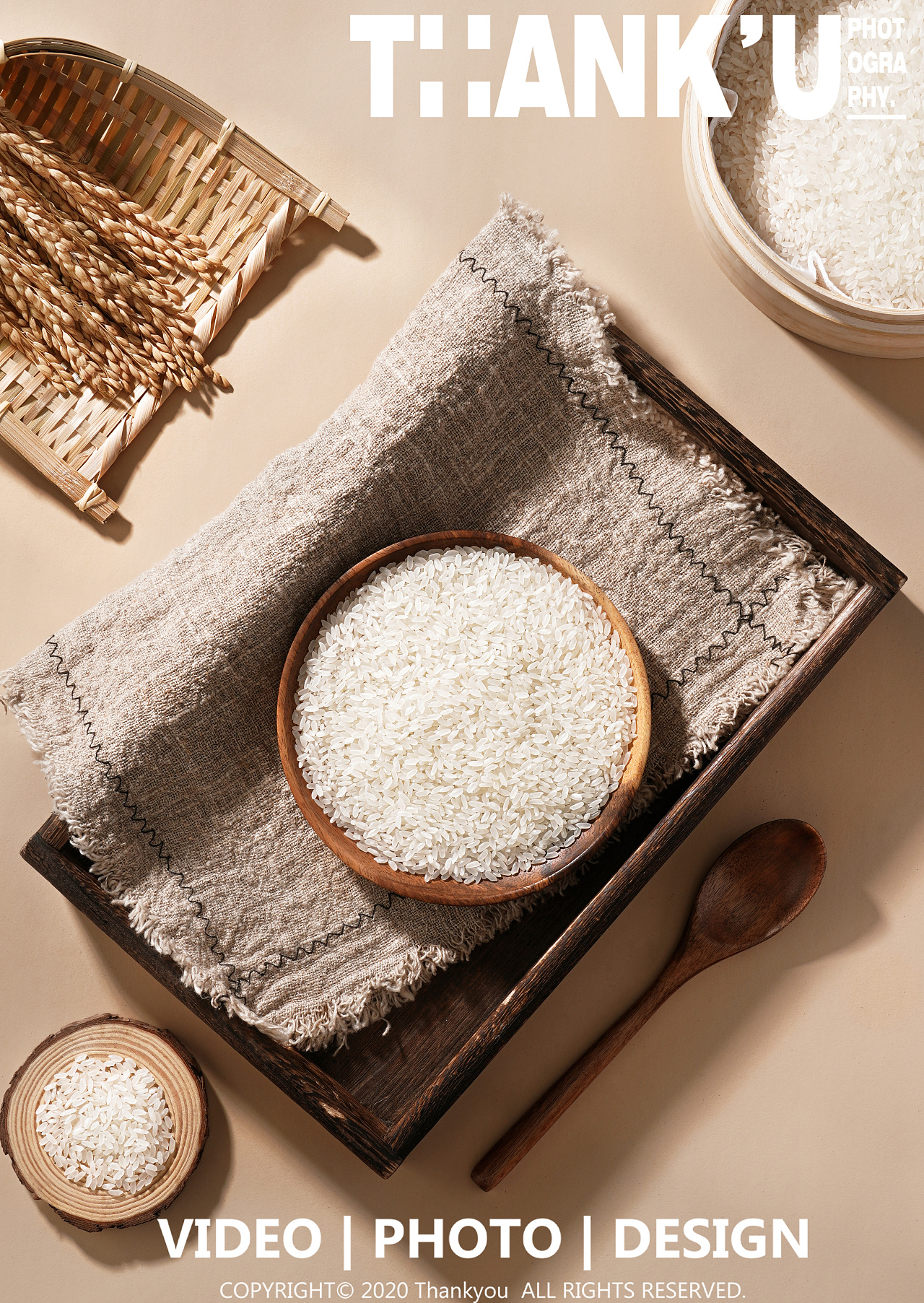 产品拍摄|大米|承和谐之米,泽万家之利|摄影|产品摄影|星乔映画thanku