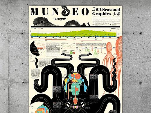 24 Seasonal Graphics : MUN-EO(octopus) / 章鱼