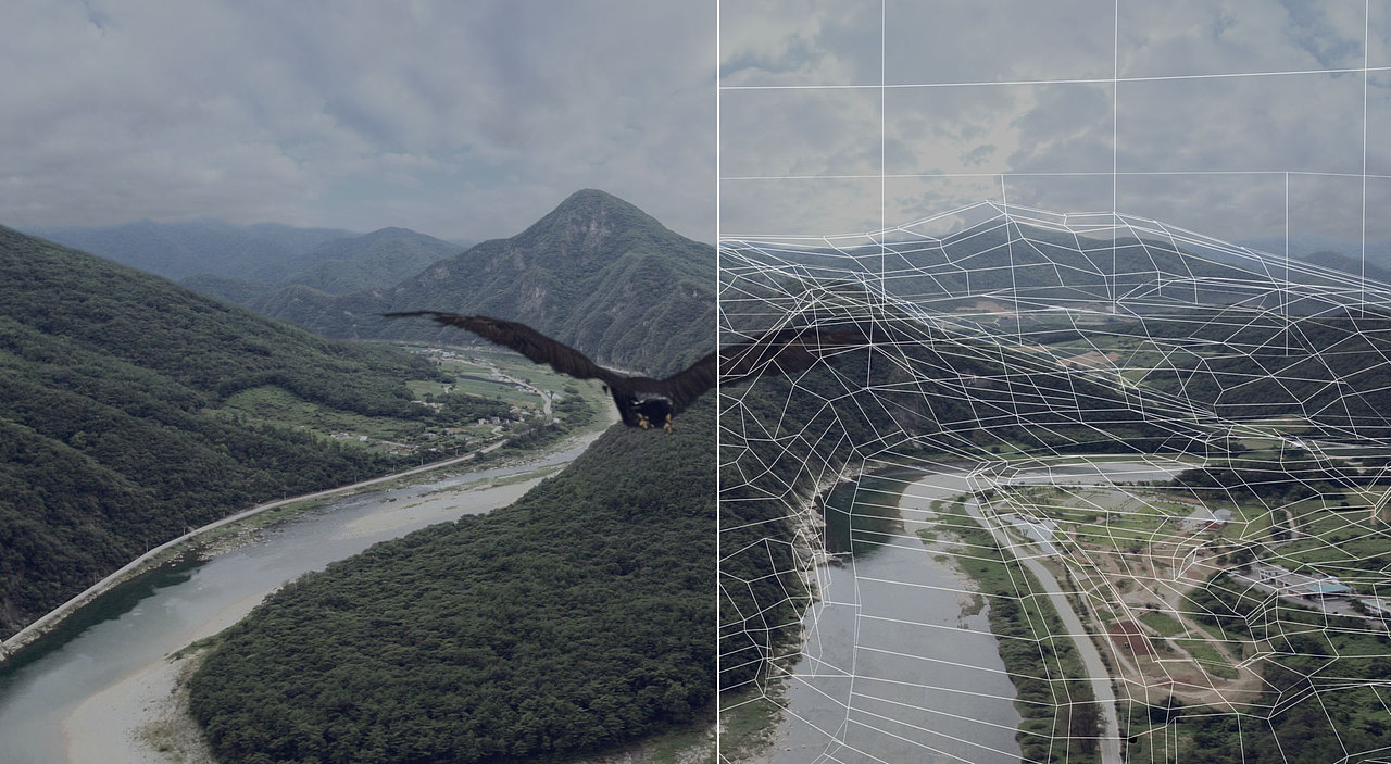 【matte painting】鹰🦅山片段,镜头分解