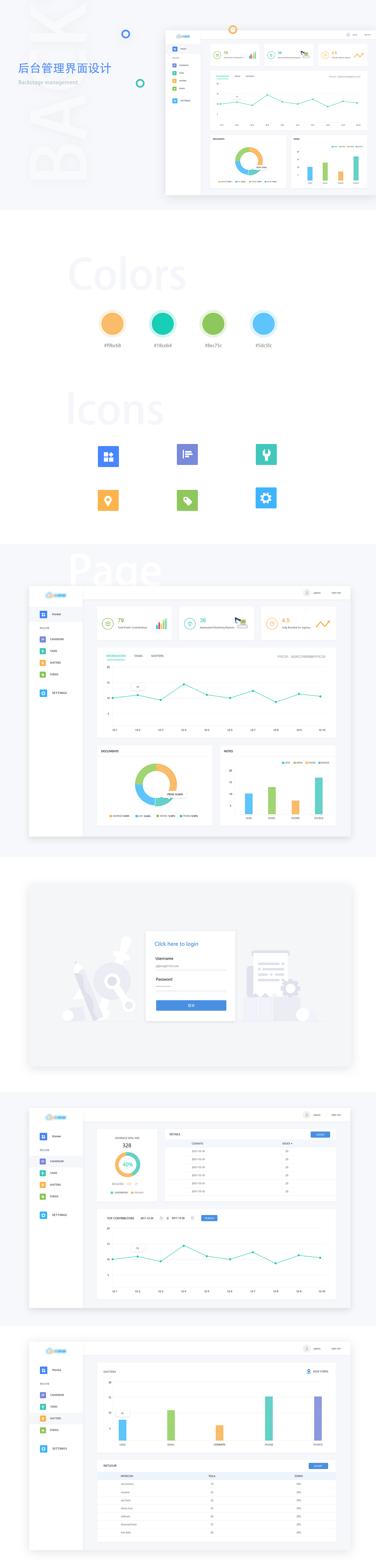 后台管理界面设计（图ZMTAxMjM5MTIw） - 软件界面 - 站酷设计师阴天YINTIAN原创素材 - 站酷ZCOOL