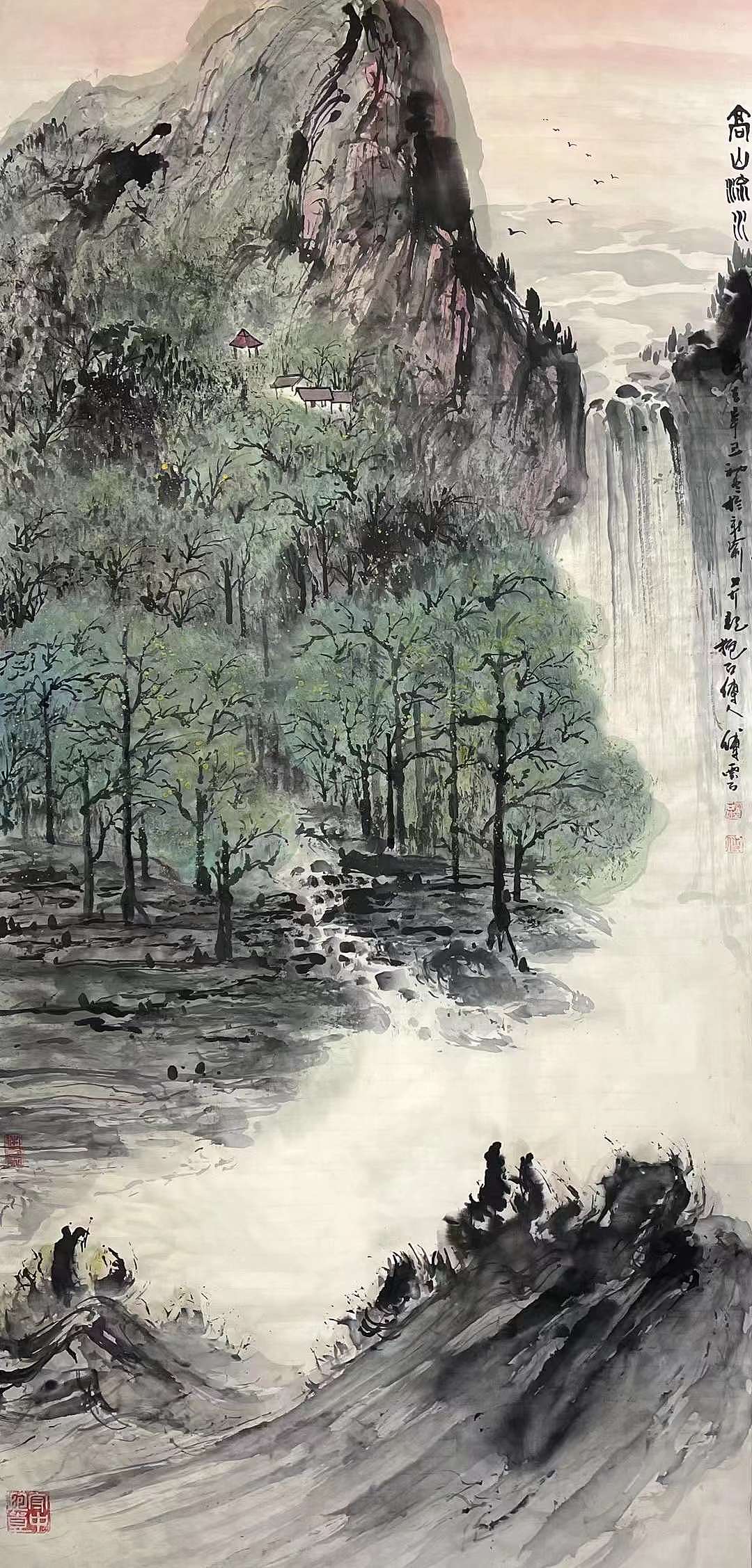 画家傅云石作品赏析：雅秀超俗  文心涤荡