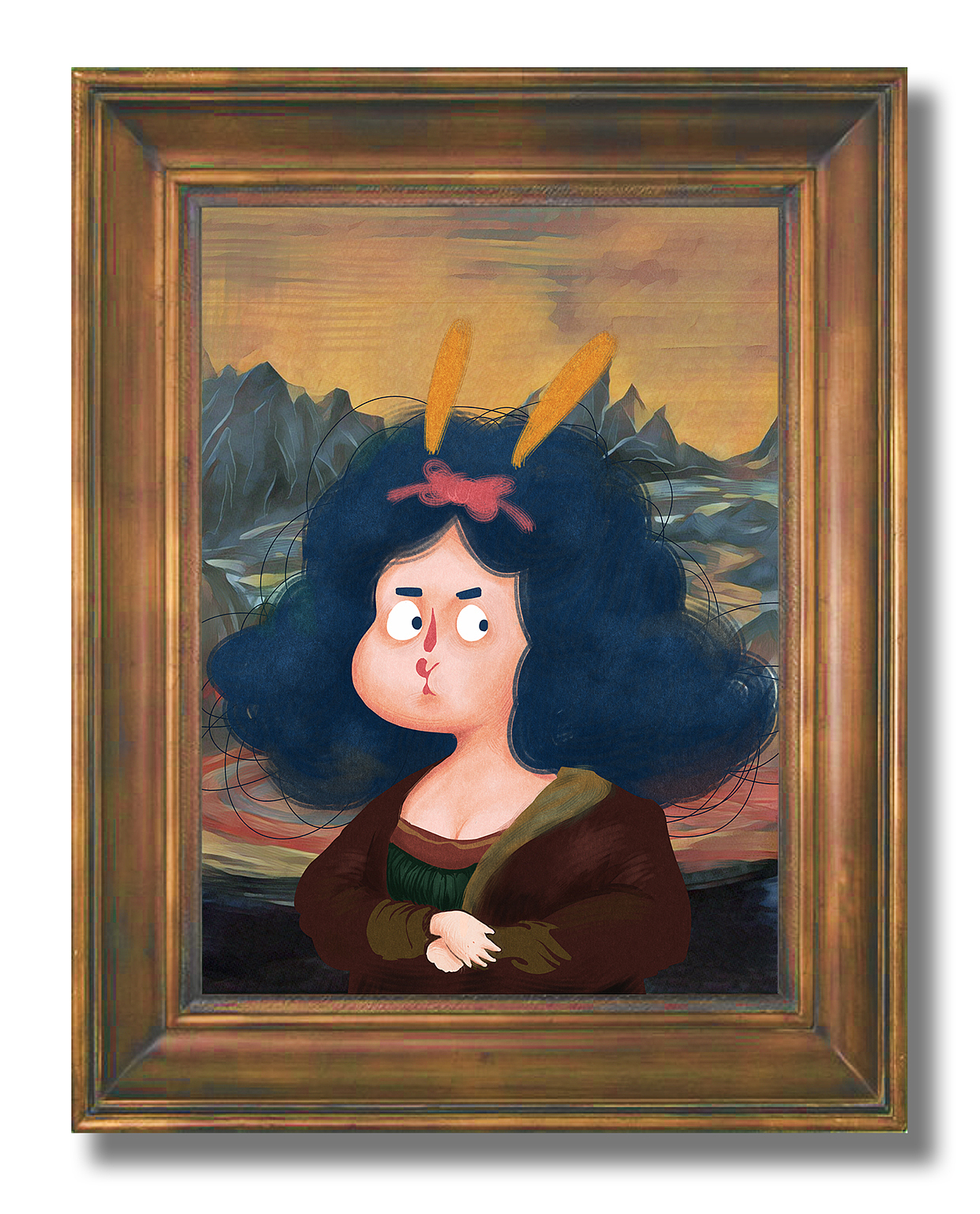 咪蒙（圖ZMTM5NjM4MDY0） - 商業(yè)插畫(huà) - 站酷設(shè)計(jì)師琪小馬原創(chuàng)素材 - 站酷ZCOOL