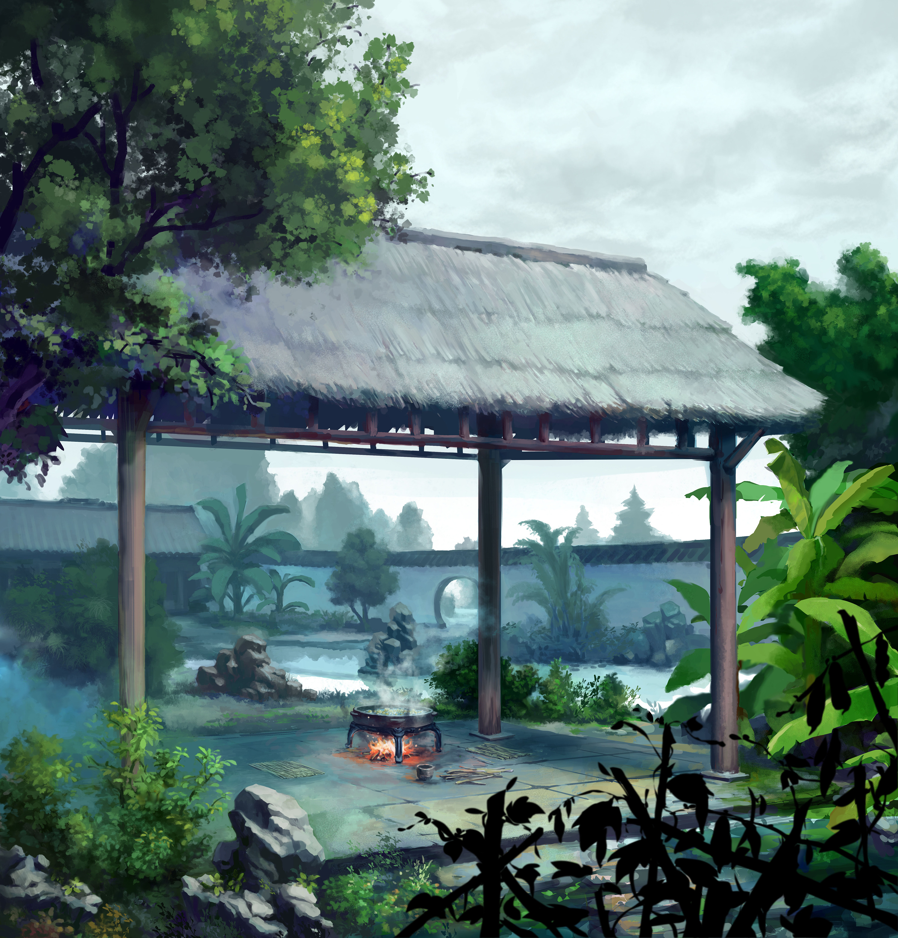 场景小练习_大日树-站酷zcool