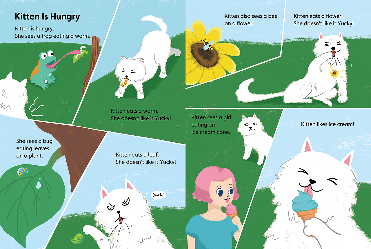 部分教材内页插画