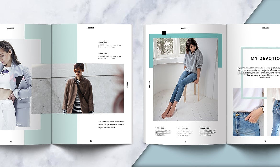 时尚杂志小册子（含Indesign源文件）（图ZOTUxMDgxMjA=） - 书籍/画册 - 站酷设计师skyzheng原创素材 - 站酷ZCOOL