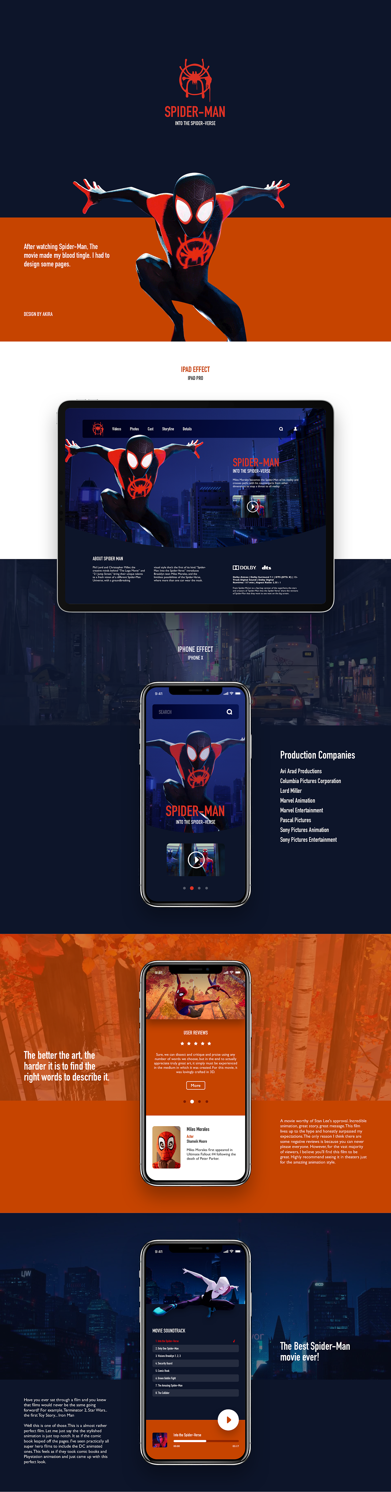 Spider-Man Website Redesign（图ZMTM5OTUzNDIw） - 游戏/娱乐 - 站酷设计师神崎小明原创素材 - 站酷ZCOOL