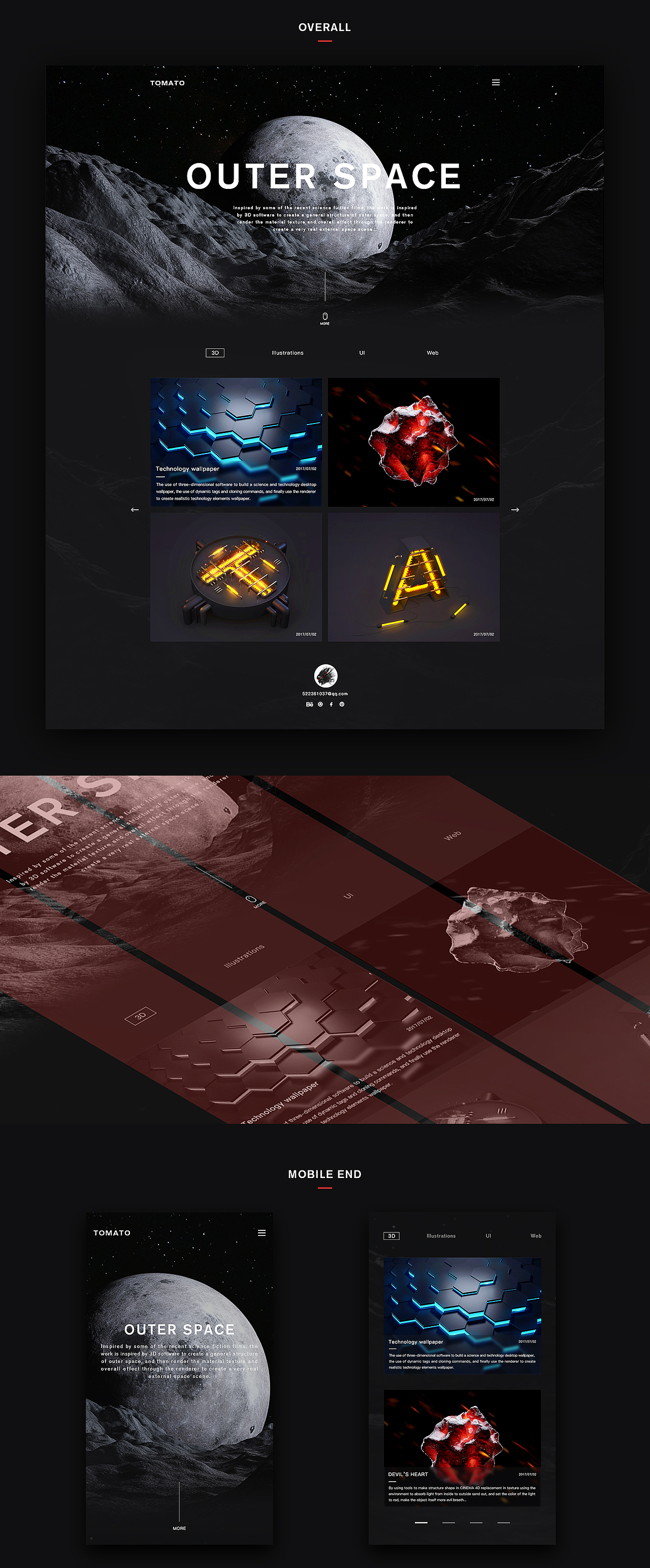 Personal Website（图ZODkwODgxOTY=） - 个人网站 - 站酷设计师Tomato76原创素材 - 站酷ZCOOL