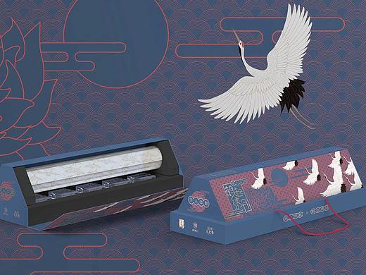 苏绣 中秋月饼包装设计