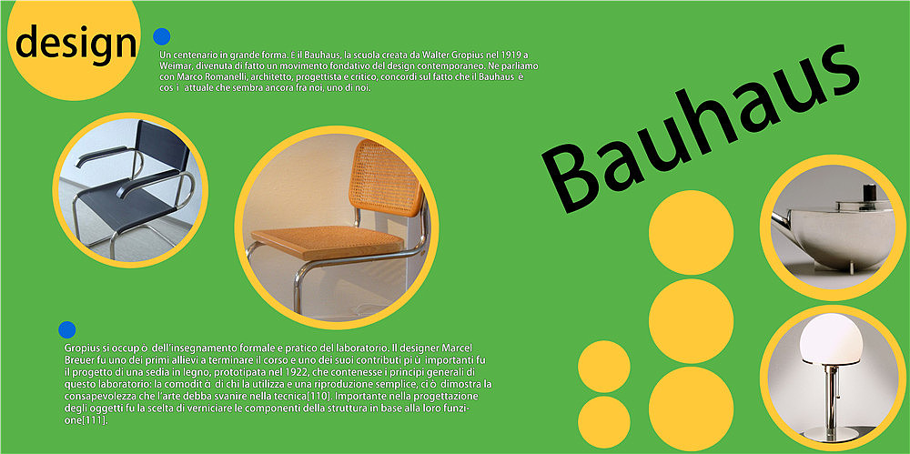 纪念包豪斯100周年展览