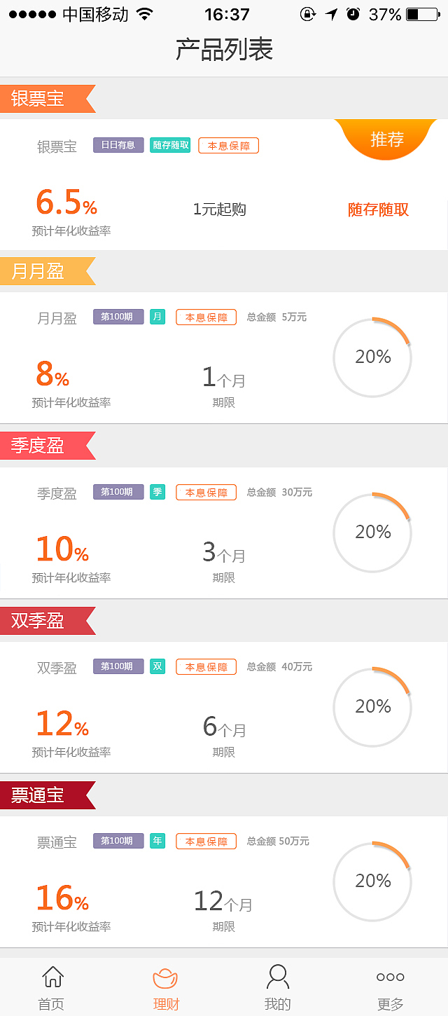 金融APP设计（图ZNTU3MDkxNTI=） - APP界面 - 站酷设计师Name_原创素材 - 站酷ZCOOL