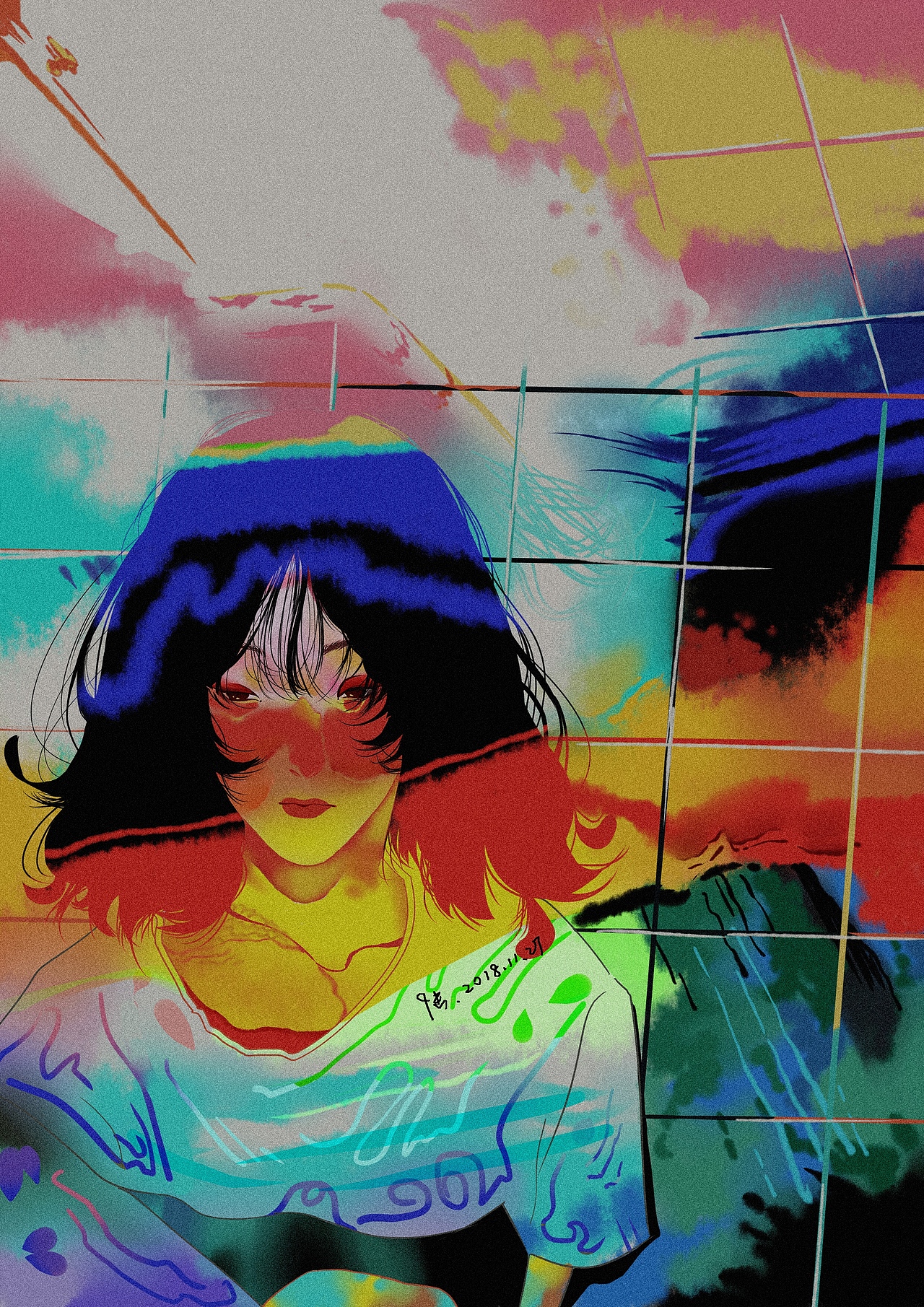风格各异的插画（图ZMTQxNzc0MjUy） - 创作习作 - 站酷设计师两粒粒儿原创素材 - 站酷ZCOOL