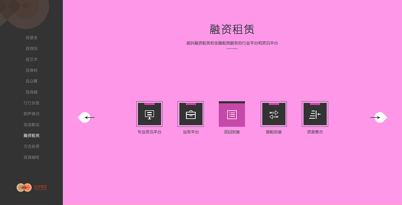 业务板块划分单页_金融类企业站（图ZNTEwNzYzNjg=） - 企业官网 - 站酷设计师大耳朵兔兔_原创素材 - 站酷ZCOOL