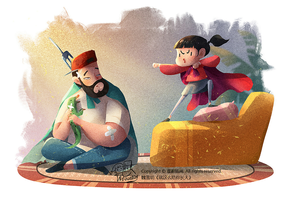 “嘿!你这个大怪兽,我是床单超人!”
“那啥……我觉得差不多得了,<br>怪兽都被打累了”