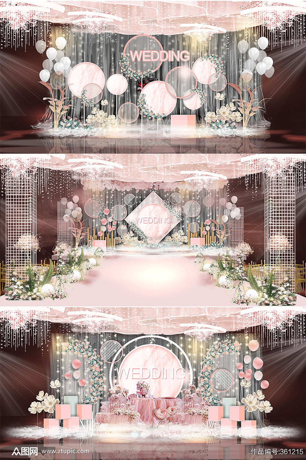 新中式香槟色小型婚礼 2019|空间|舞台美术|Shiyuan野子 - 原创作品 - 站酷 (ZCOOL)