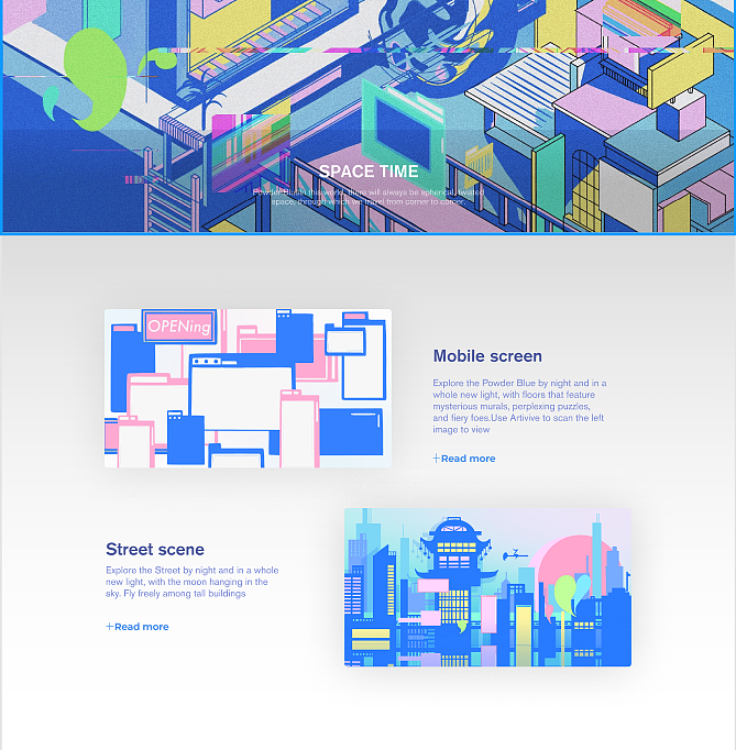 POWDER BLUE动态插画