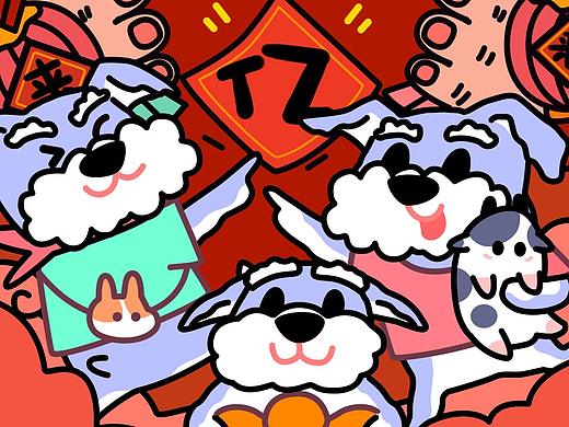 Monsters2021年微信红包封面