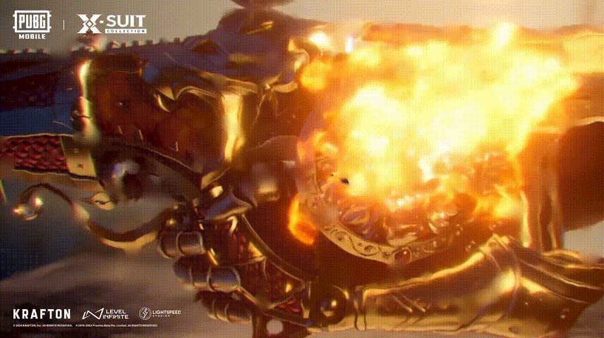 【锐创视界】X【PUBGM】狮子骑士皮肤CG