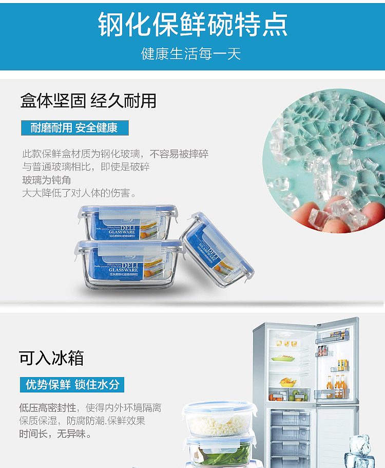 青苹果保鲜盒详情页