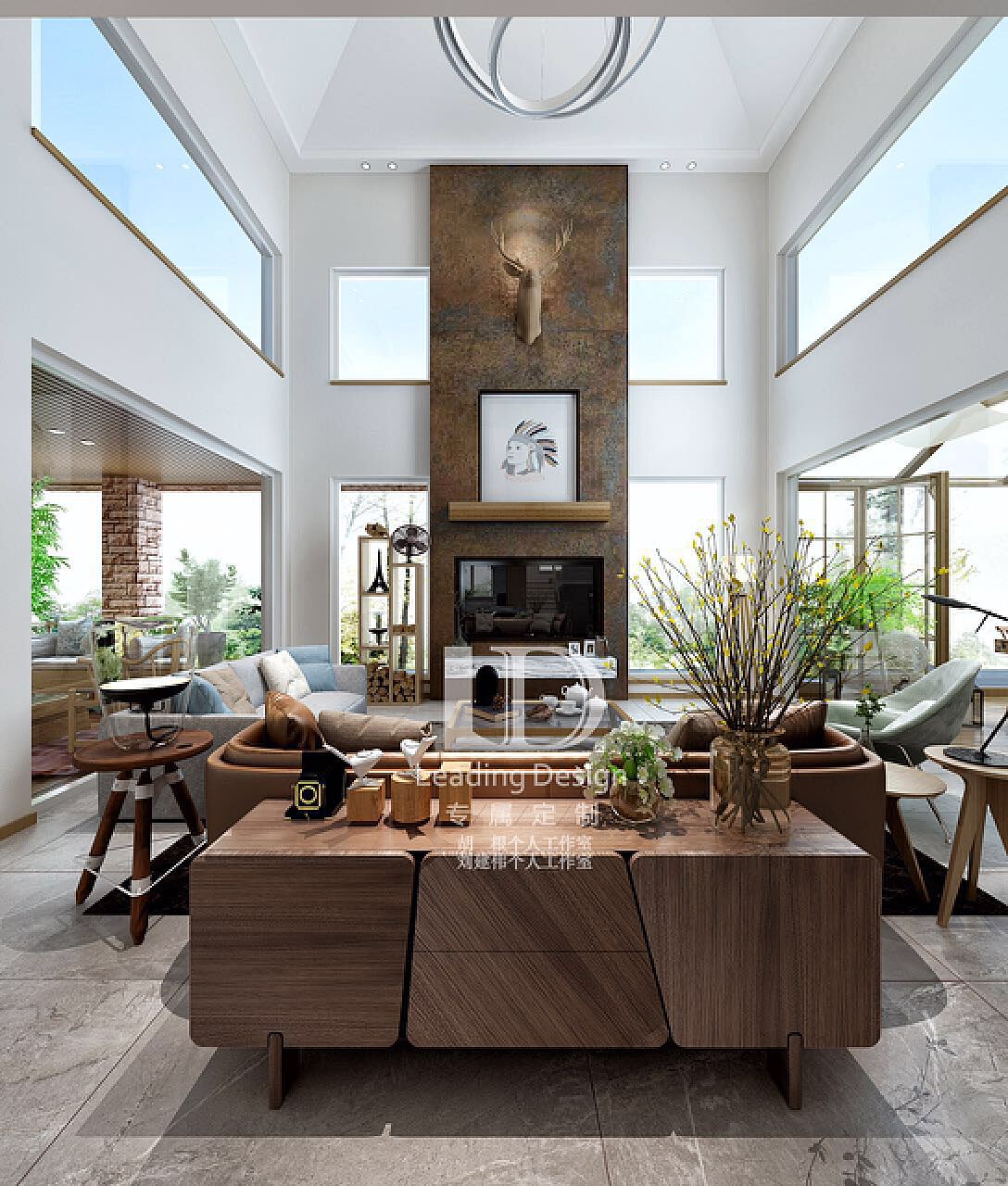 挑高客厅的设计美感是什么 让客人能够爱上你家_住范儿