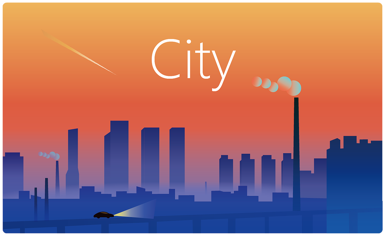 城市插画（图ZOTk3ODcwMjg=） - 创作习作 - 站酷设计师咕豆_xy原创素材 - 站酷ZCOOL