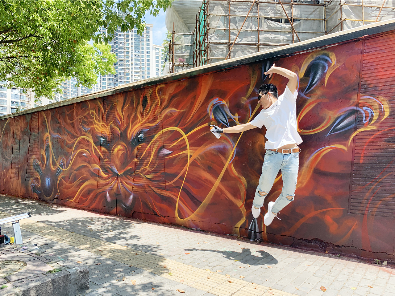 he街头艺术创作——中国龙系列·7