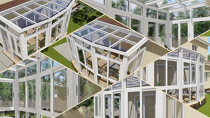 门厅阳光房设计方案（图ZMjQyNDI4MjA4） - 建筑设计 - 站酷设计师芳廷阳光原创素材 - 站酷ZCOOL