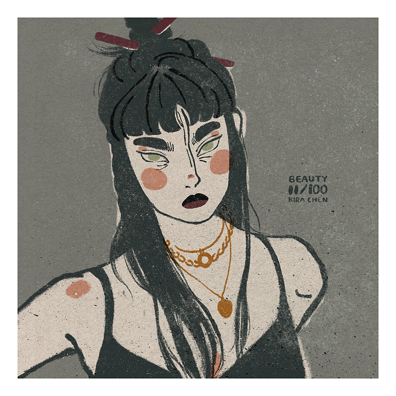 ▏Beauty100 ▏ 红肥绿瘦(一)