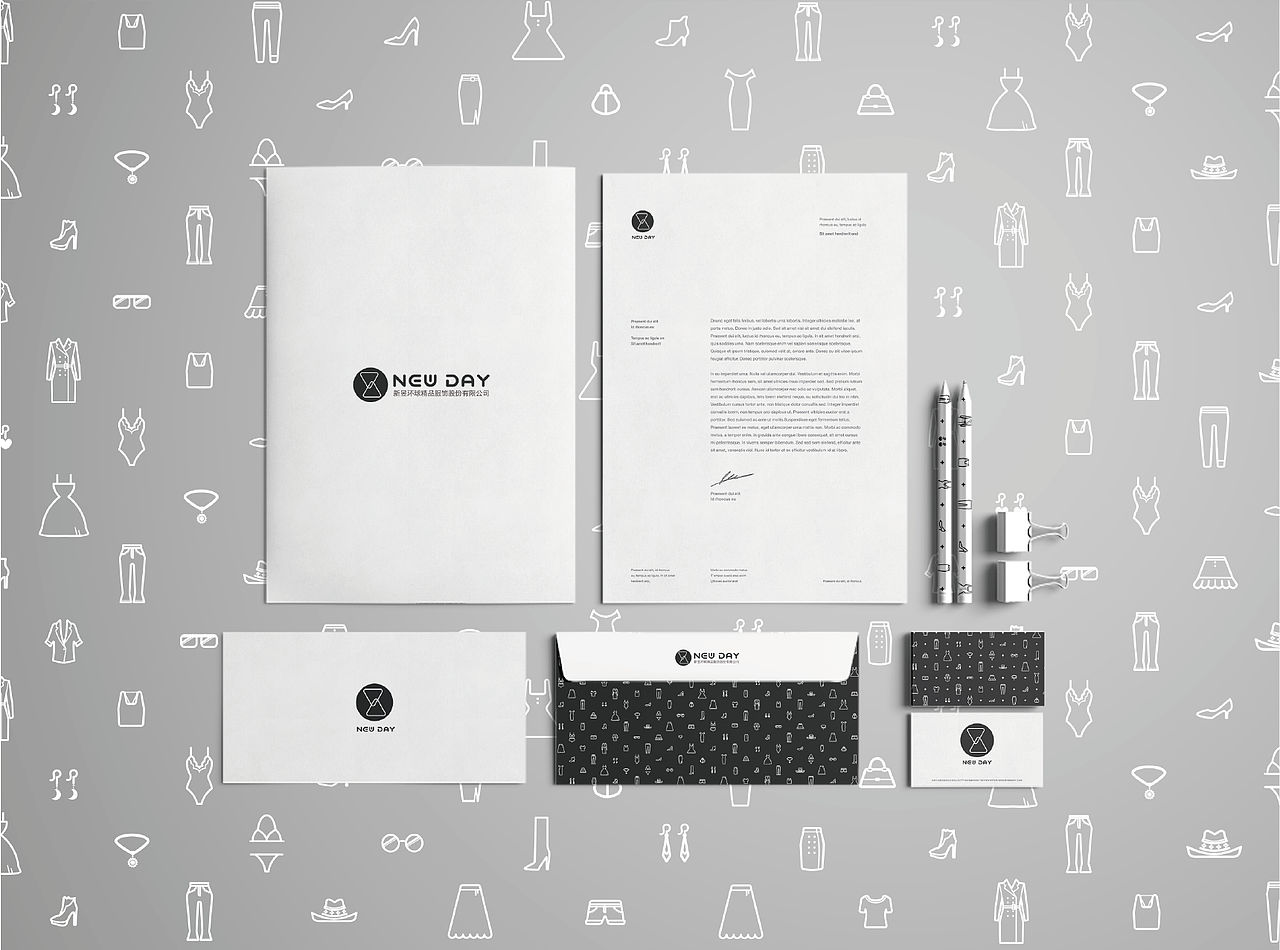 NEW DAY 女装服饰VI手册（图ZMTA5NTM0MTA4） - 其他UI - 站酷设计师GULA_FYQ原创素材 - 站酷ZCOOL