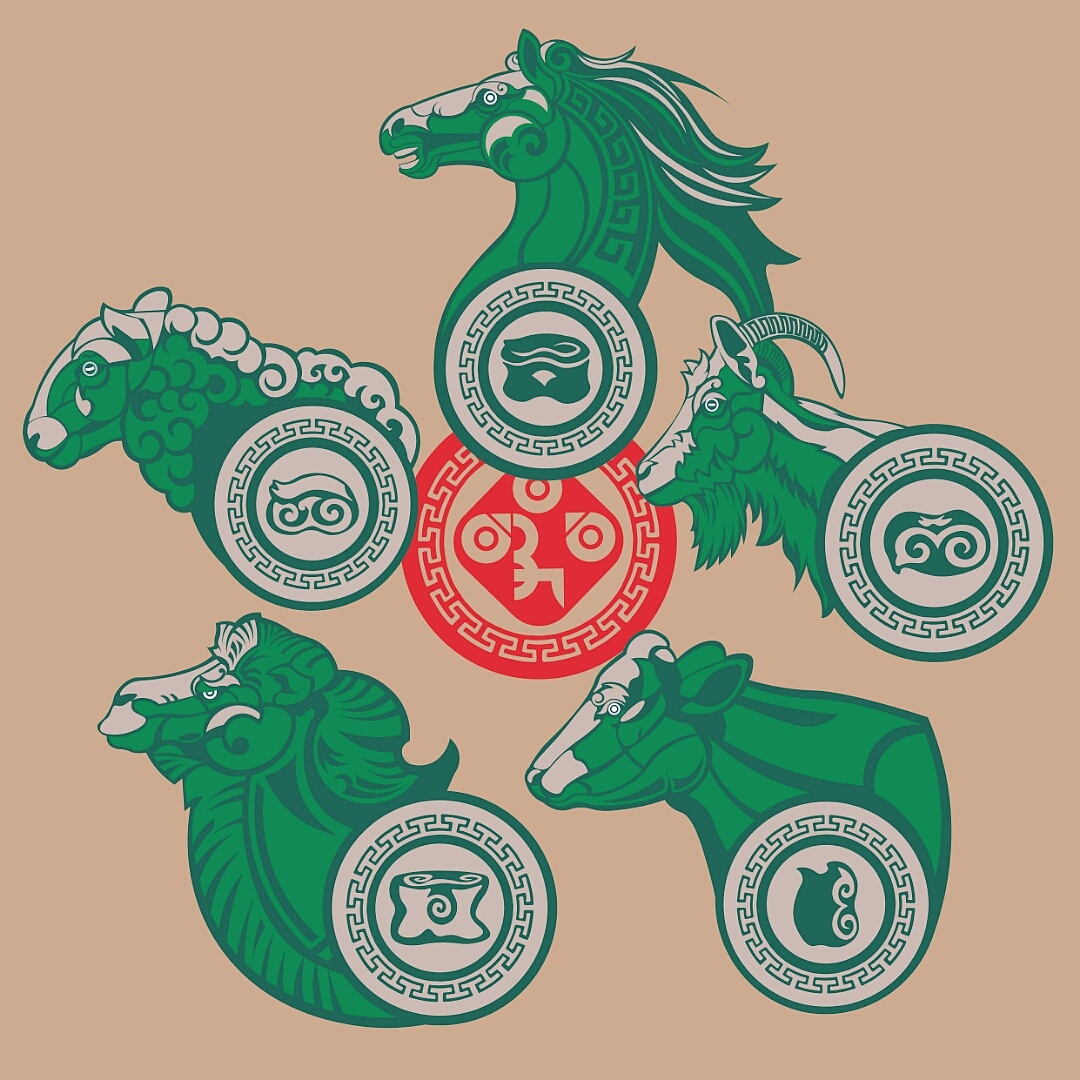 草原五畜 - 原创作品 - 站酷(zcool)