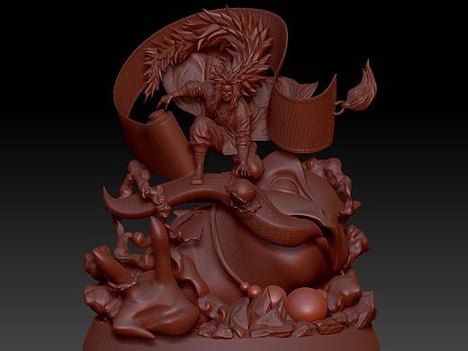 火影忍者自来也与蛤蟆