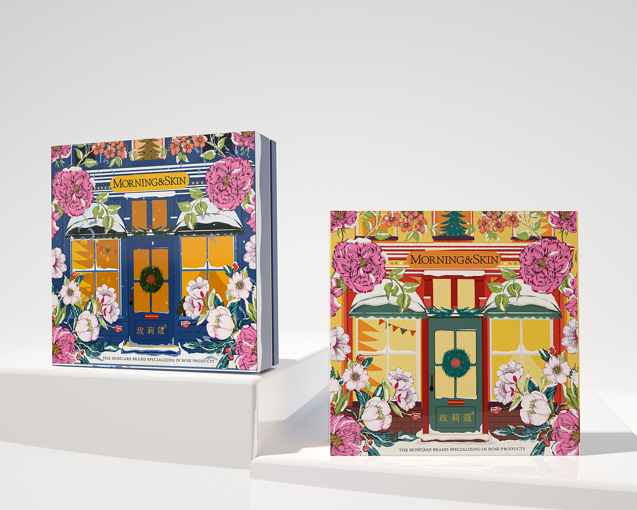 圣誕禮盒包裝（圖ZMjcwNDM3NDg0） - 包裝 - 站酷設(shè)計(jì)師鱈魚火山原創(chuàng)素材 - 站酷ZCOOL