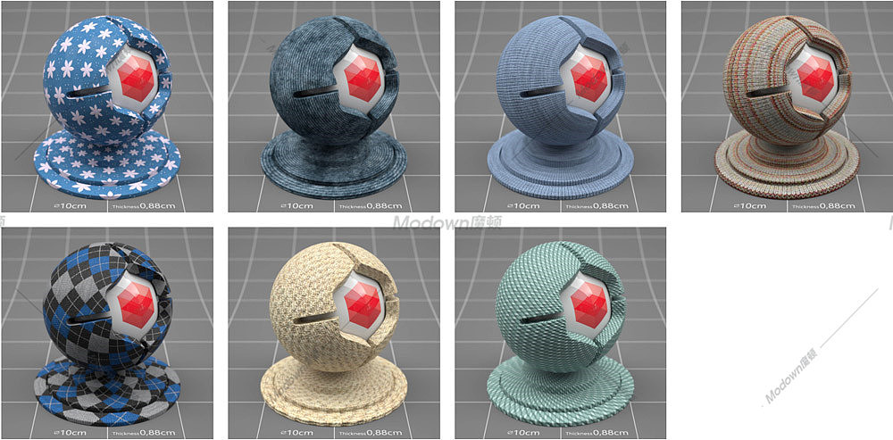 135个C4D Redshift渲染器2K高清rs材质预设（图ZMTkwNTA2NDEy） - 其他三维 - 站酷设计师Modown魔顿原创素材 - 站酷ZCOOL