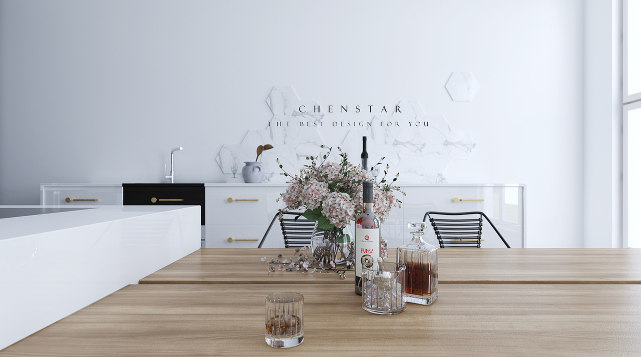 C - 厨房 丨 新年新作（图ZMTAzNDQ1NDQ4） - 家装设计 - 站酷设计师奉天久舍空间设计原创素材 - 站酷ZCOOL