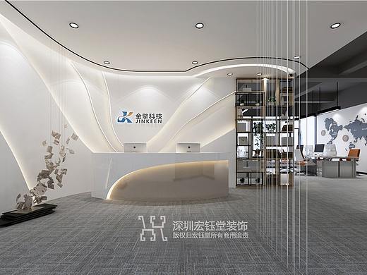 郑州科技公司办公室装修设计方案