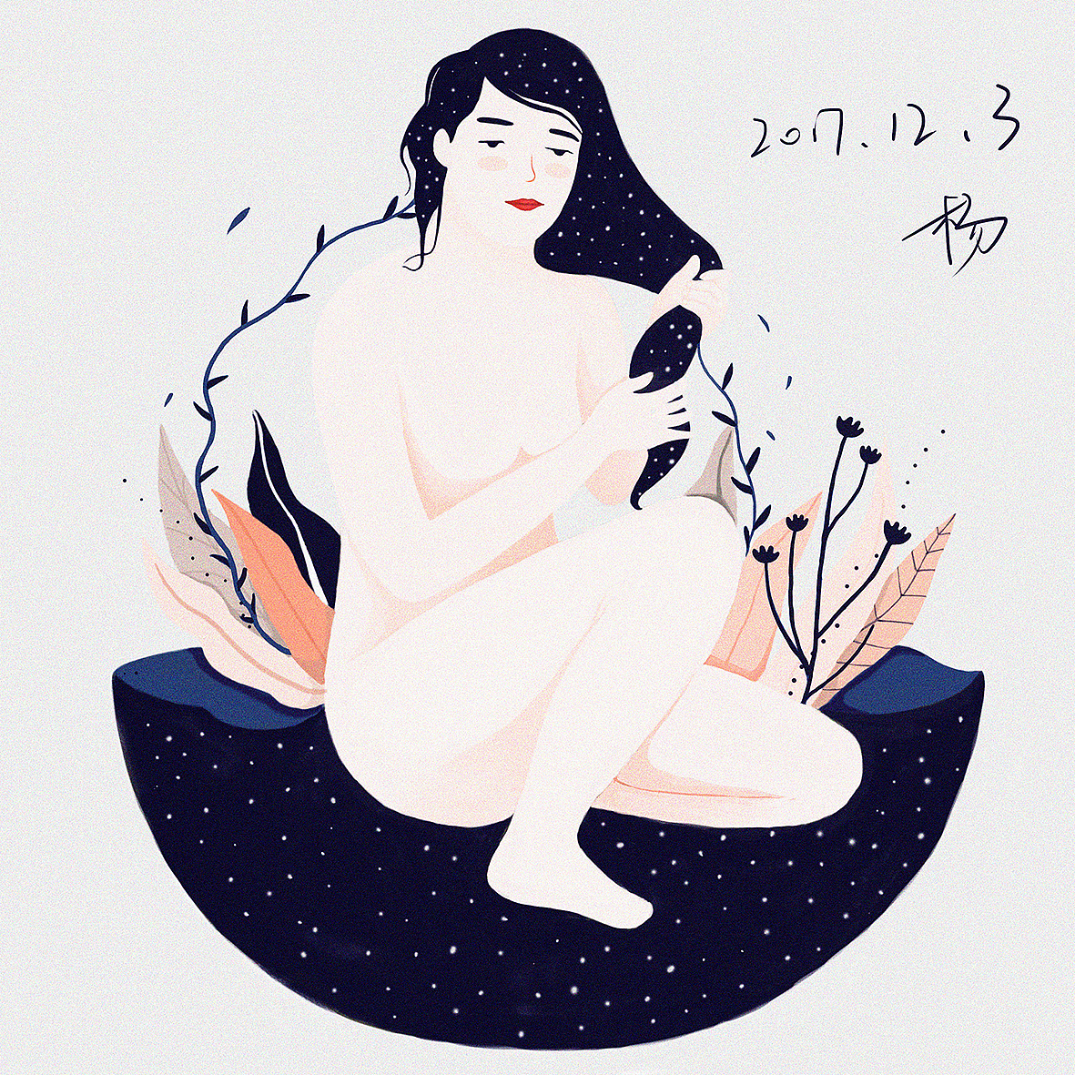 插画练习（图ZMTAwMDU3Nzg0） - 创作习作 - 站酷设计师夏天的柠檬32原创素材 - 站酷ZCOOL