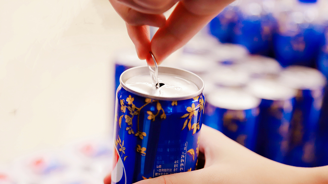 百事可乐桂花味干杯