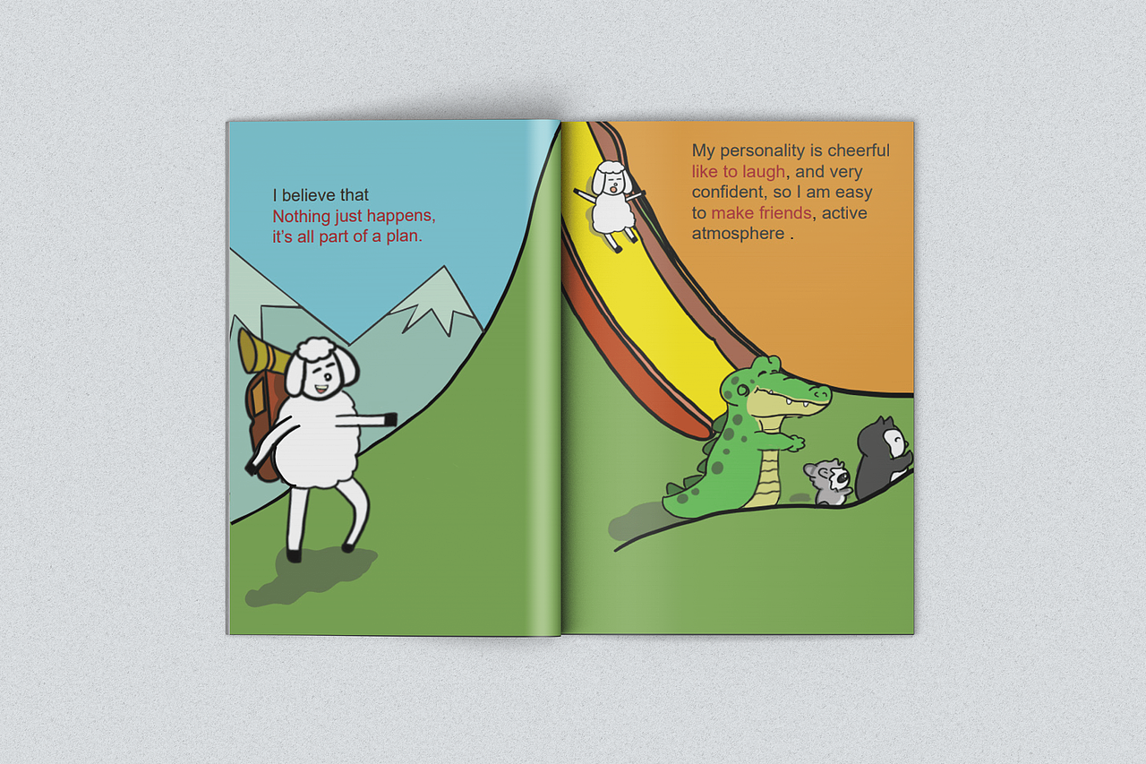 sunny sheep（图ZMjU2NDQ3MDQw） - 书籍/画册 - 站酷设计师EveLeo1原创素材 - 站酷ZCOOL