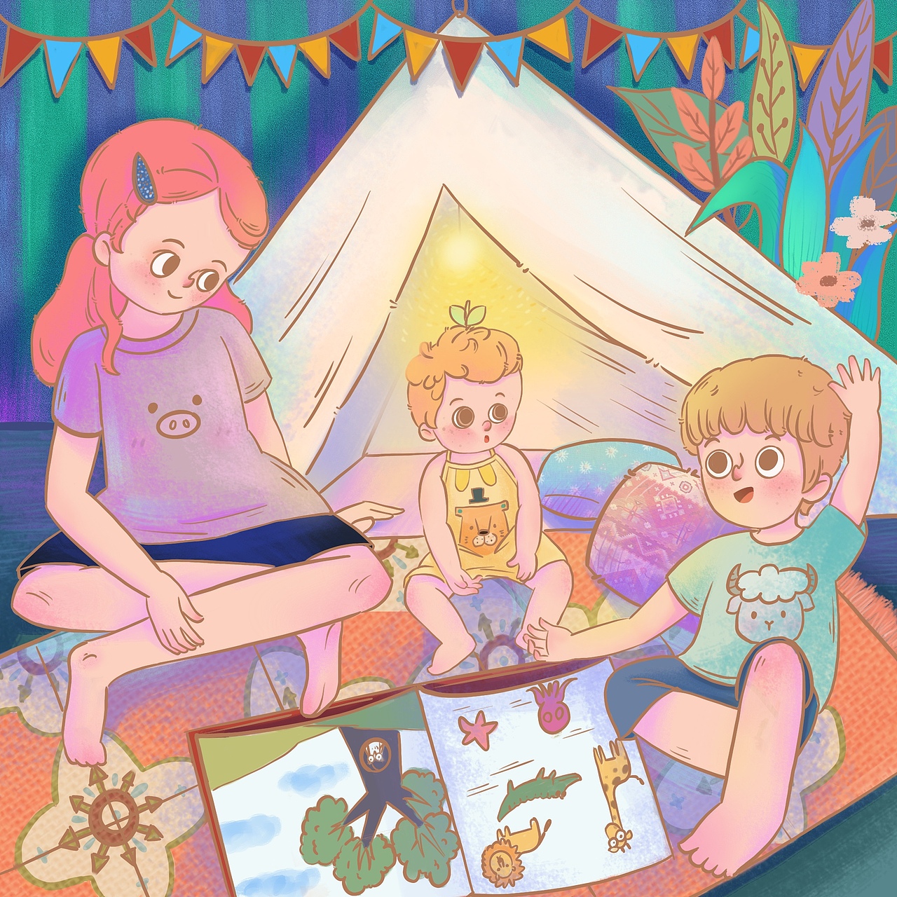 儿童插画 这两天的新作品（图ZMjY1ODY3NzU2） - 儿童插画 - 站酷设计师JOJOHu原创素材 - 站酷ZCOOL